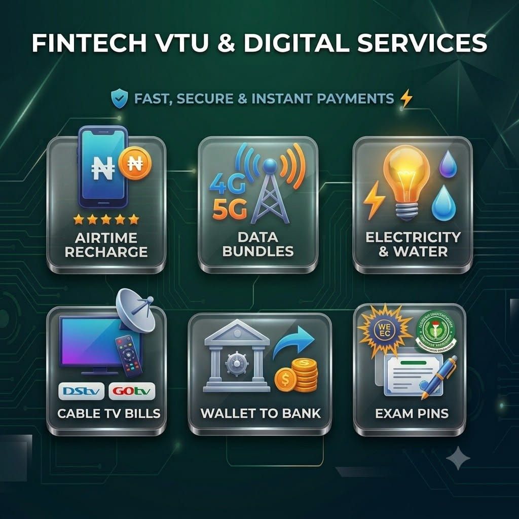 VTU PROVIDER Interface Mockup